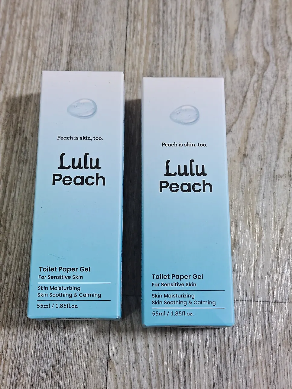 Lulu Peach water gel bidet product