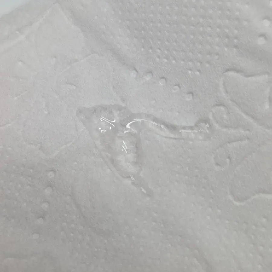 Using toilet paper with Water Gel Bidet