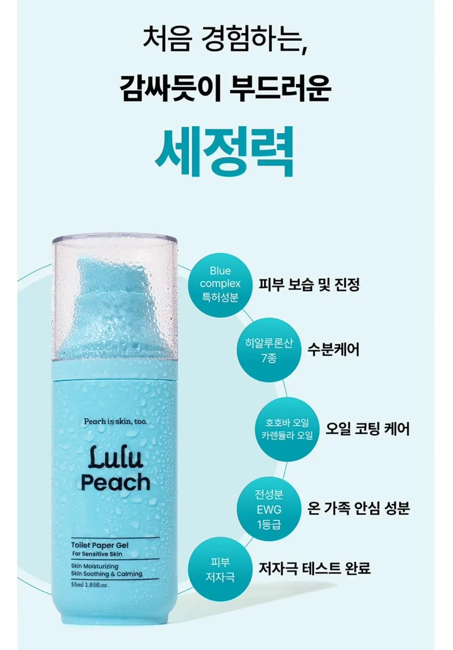 Portable product used where there is no bidet
