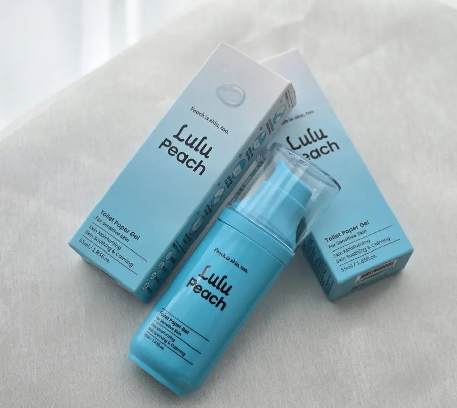 Portable Lulu Peach water-gel bidet