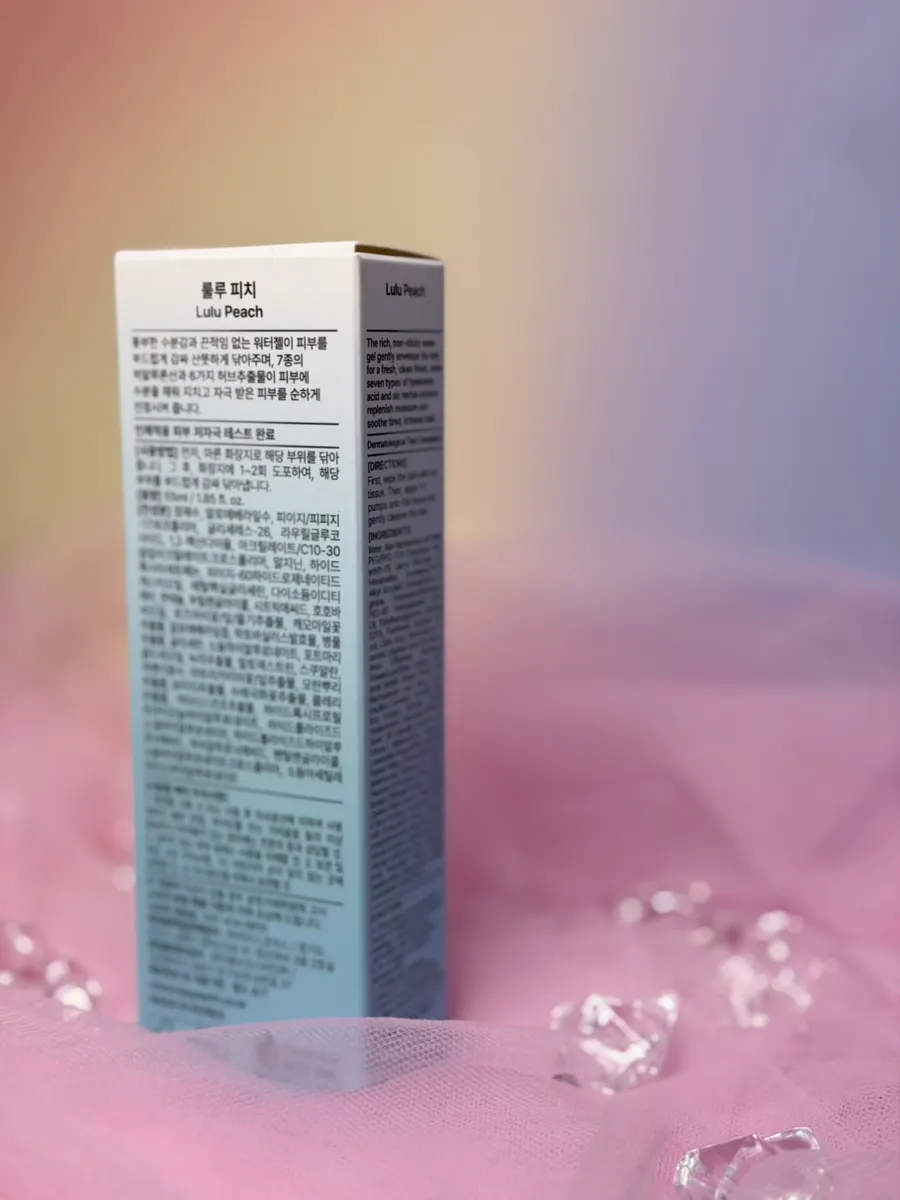 Water Gel Bidet used on toilet paper