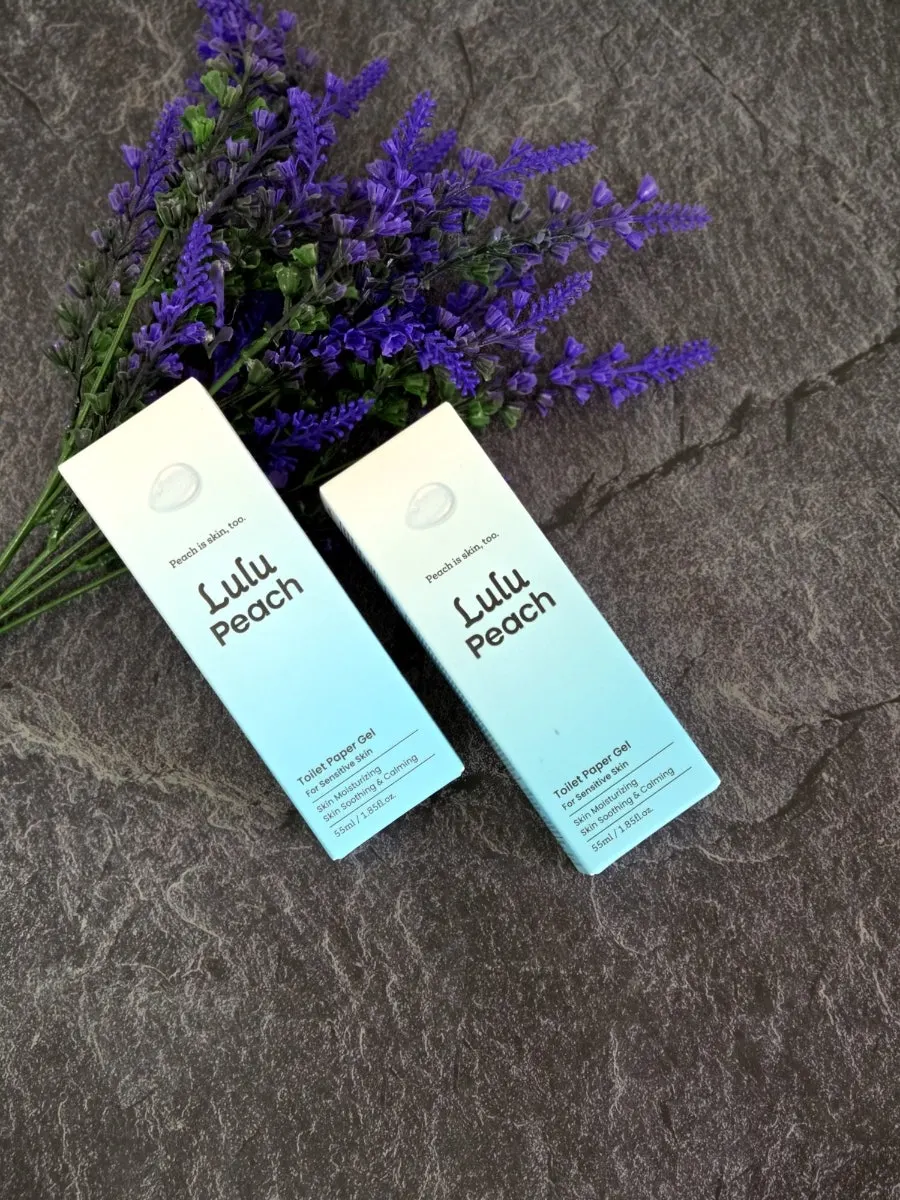 Lulu Peach water-gel anal cleanser product