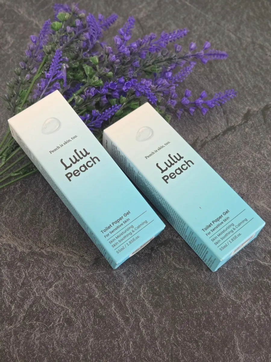Gel cleanser used with toilet paper