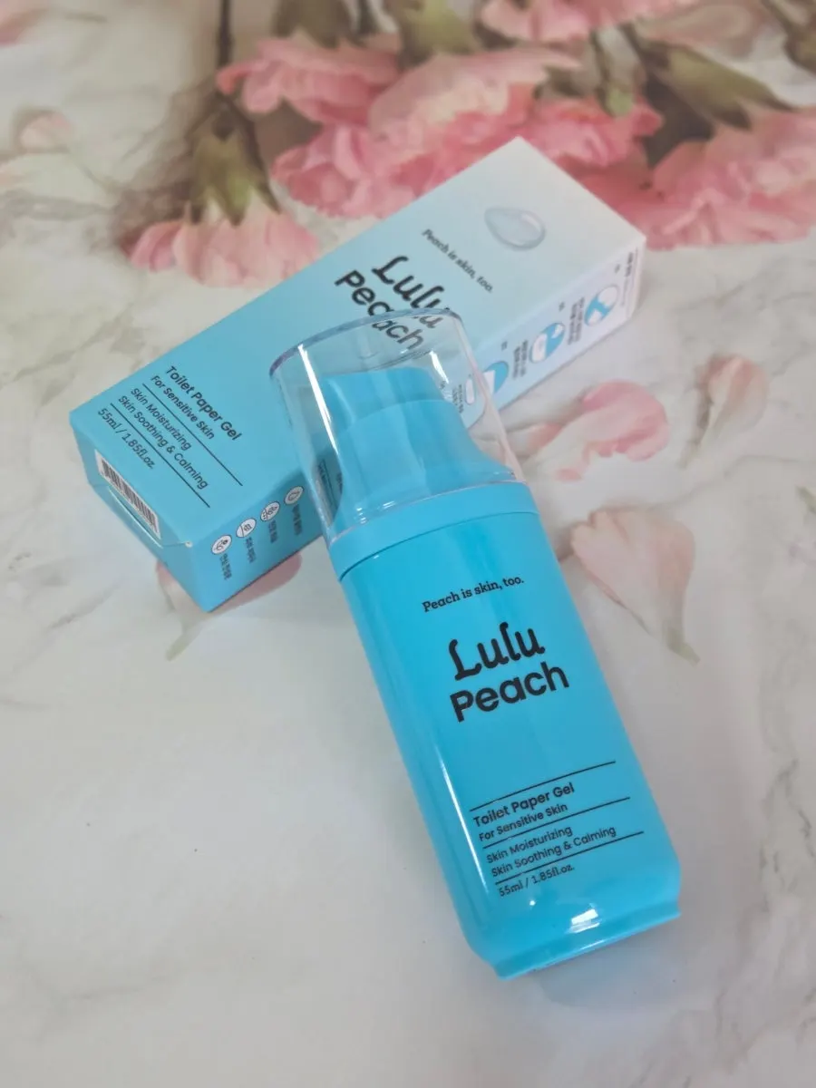 Lulu Peach water-gel anal cleanser for outings and travel