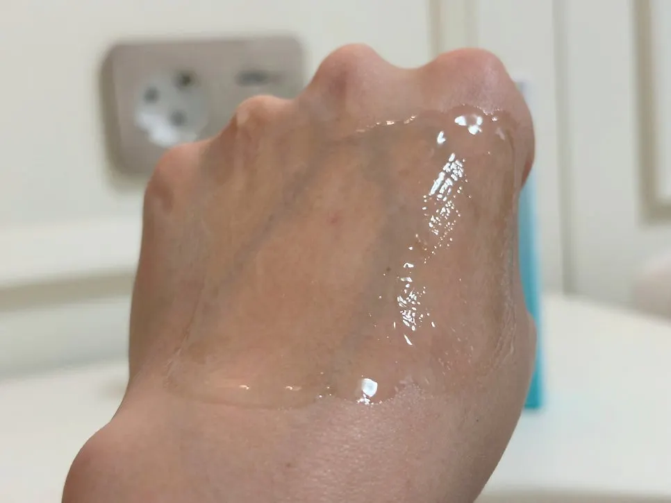 Lulu Peach product after several days of use