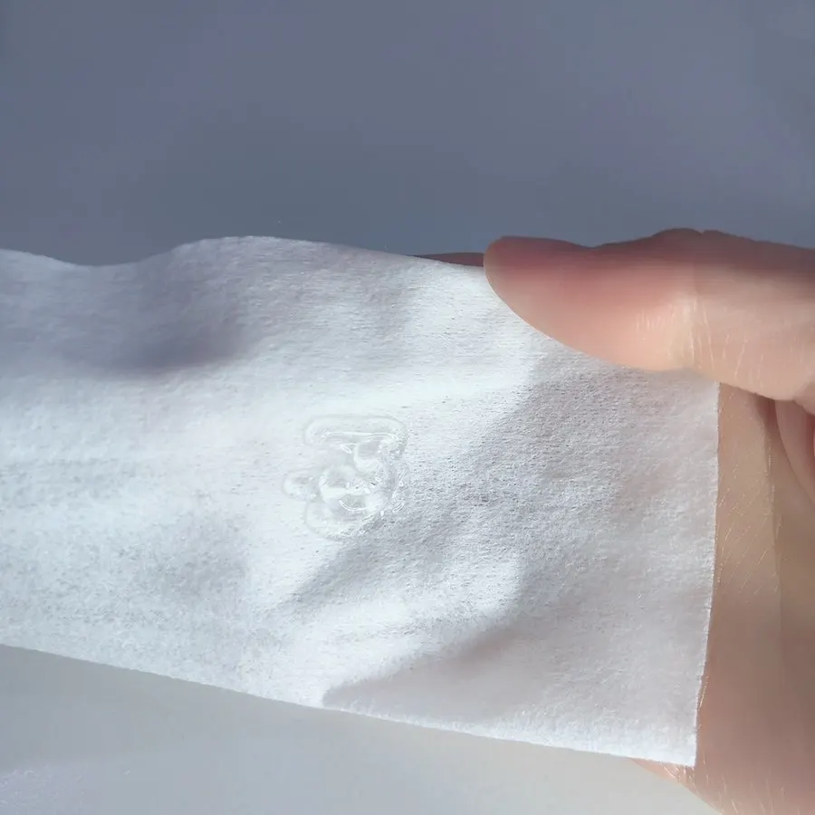 Preparing folded toilet paper for use