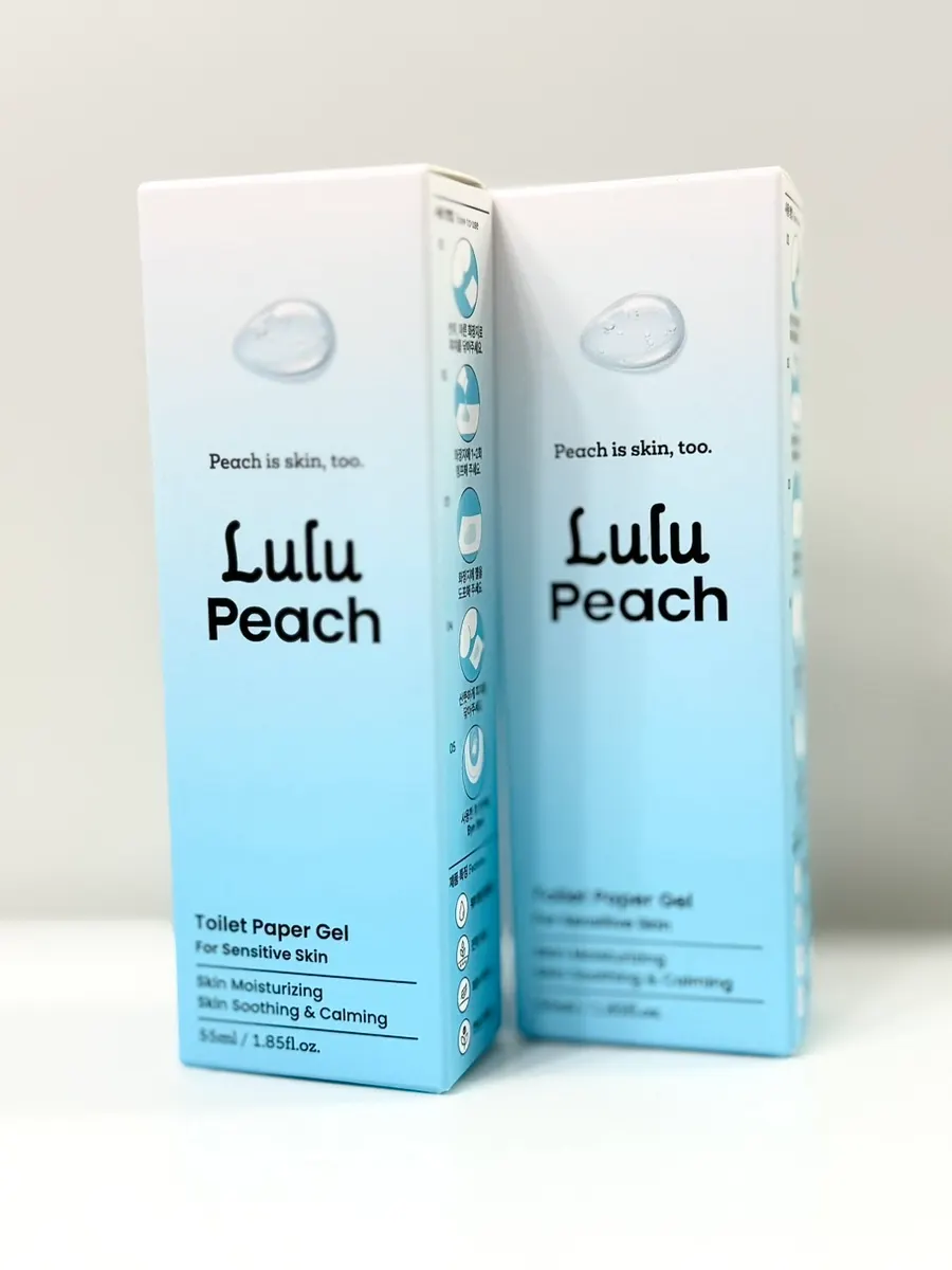 Lulu Peach Water Gel Bidet product package