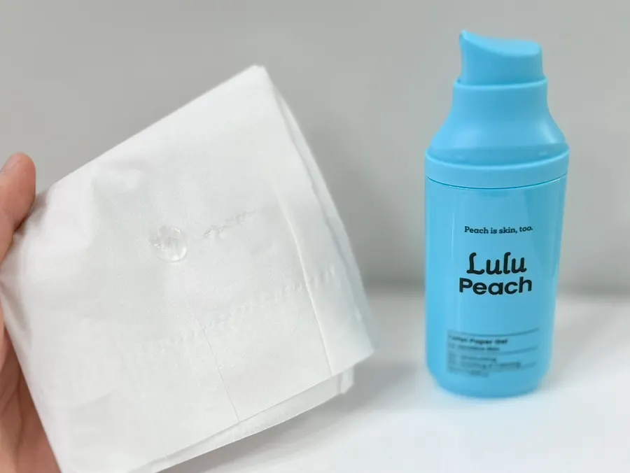 Image explaining the hydrating gel feel