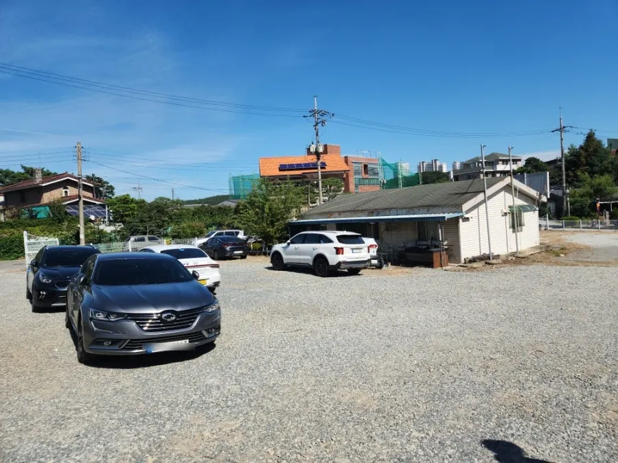 Gravel parking lot near Luonto Sutonggol Branch
