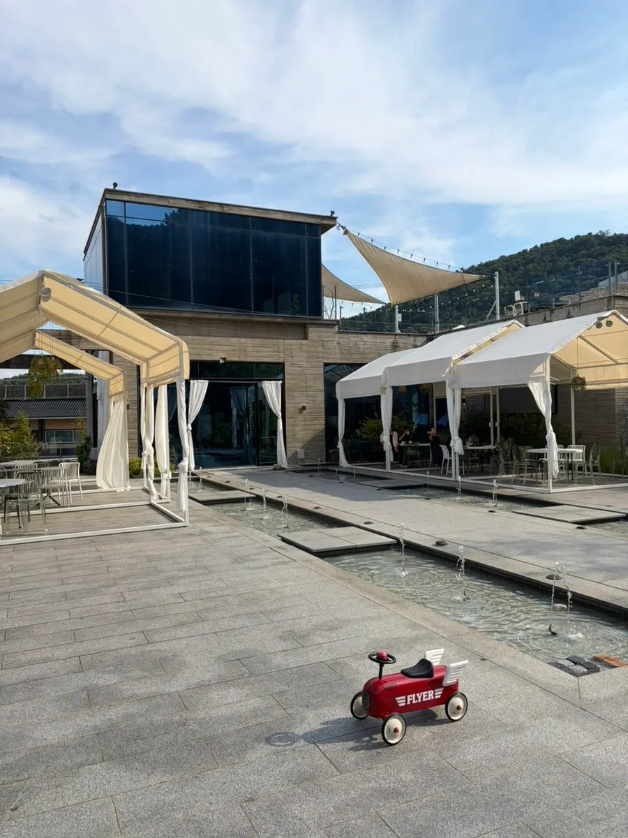 View from the terrace seats at Luonto Sutonggol Branch