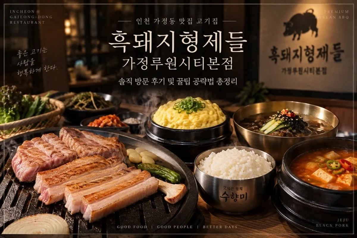 Signature photo of Heukdwaeji Hyeongjedeul Gajeong Ruwon City Main Branch