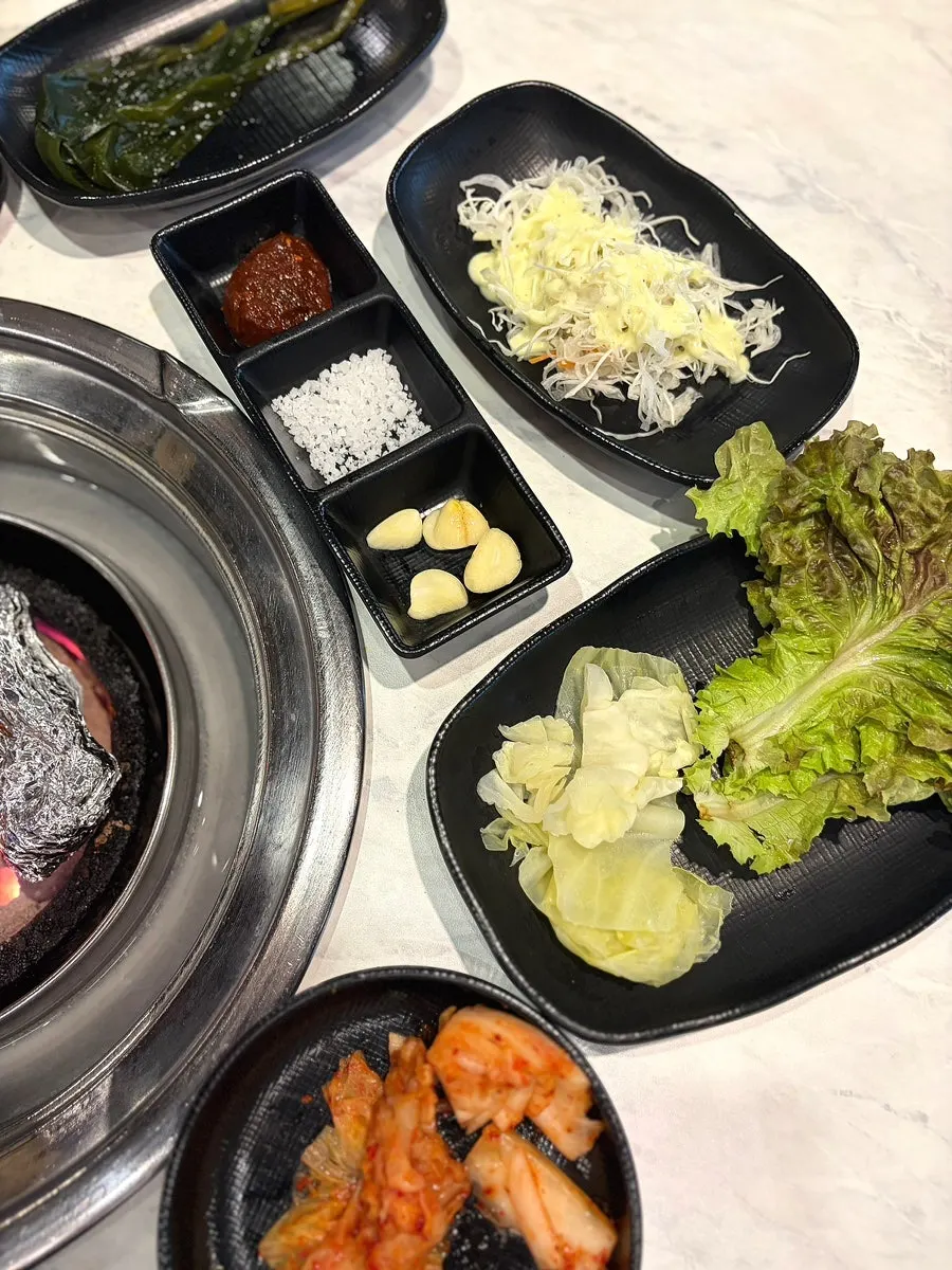 House-made side dishes and salad dressing