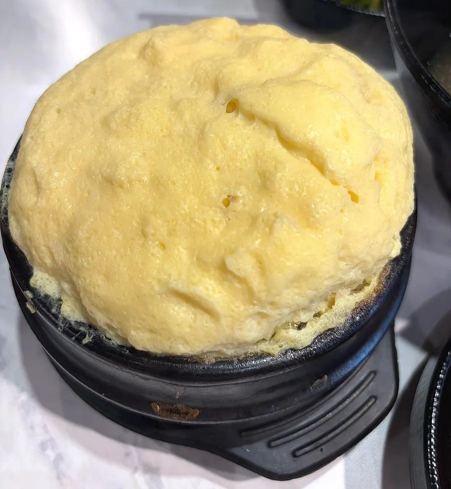 Steamed egg and end-of-meal dishes