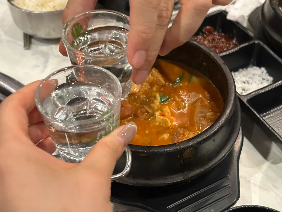 Doenjang sul-bap made with house-made fermented soybean paste