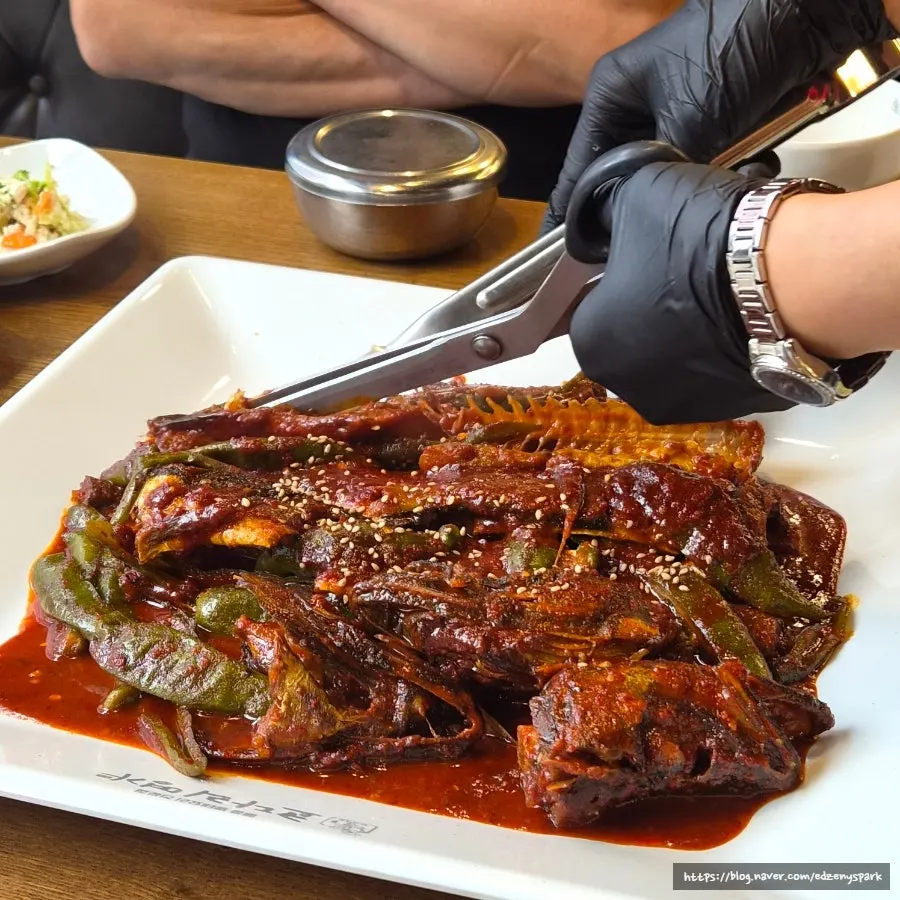 Plate of fresh kimchi and side dishes