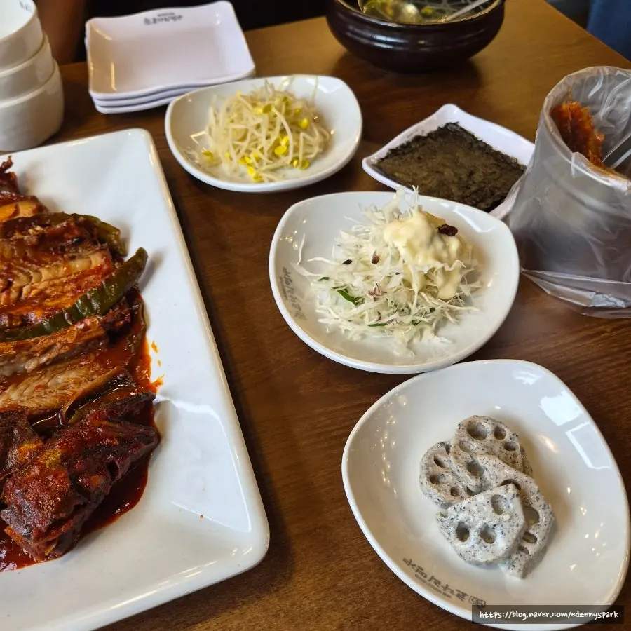 Braised kodari with bones removed