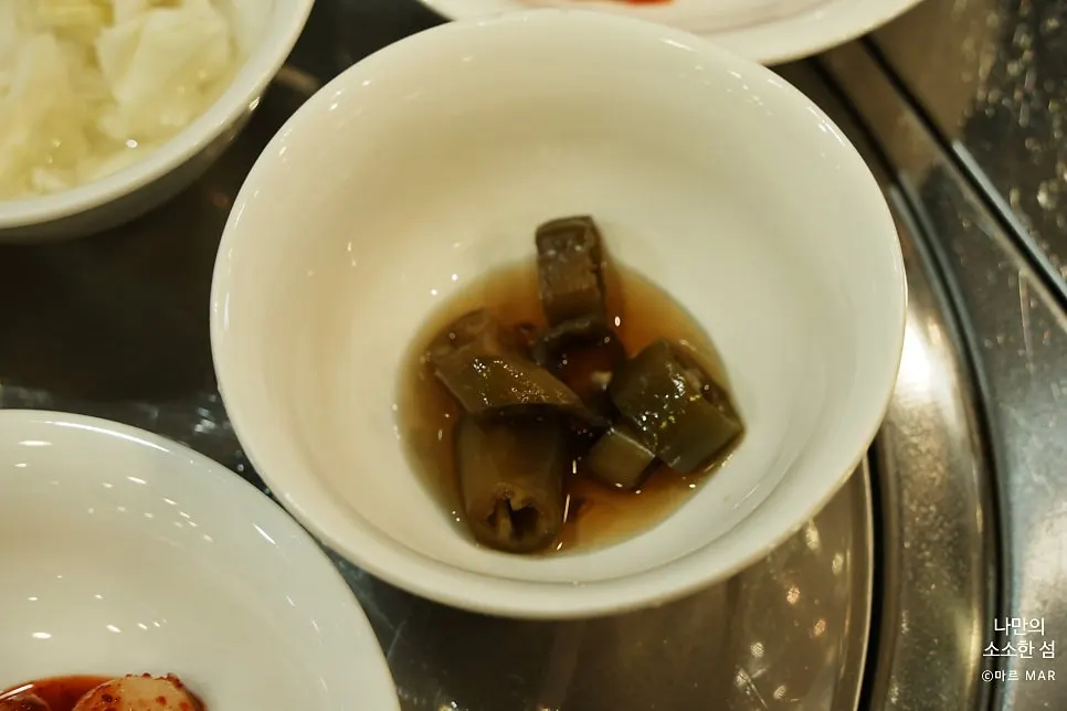Kimchi served as a basic side dish