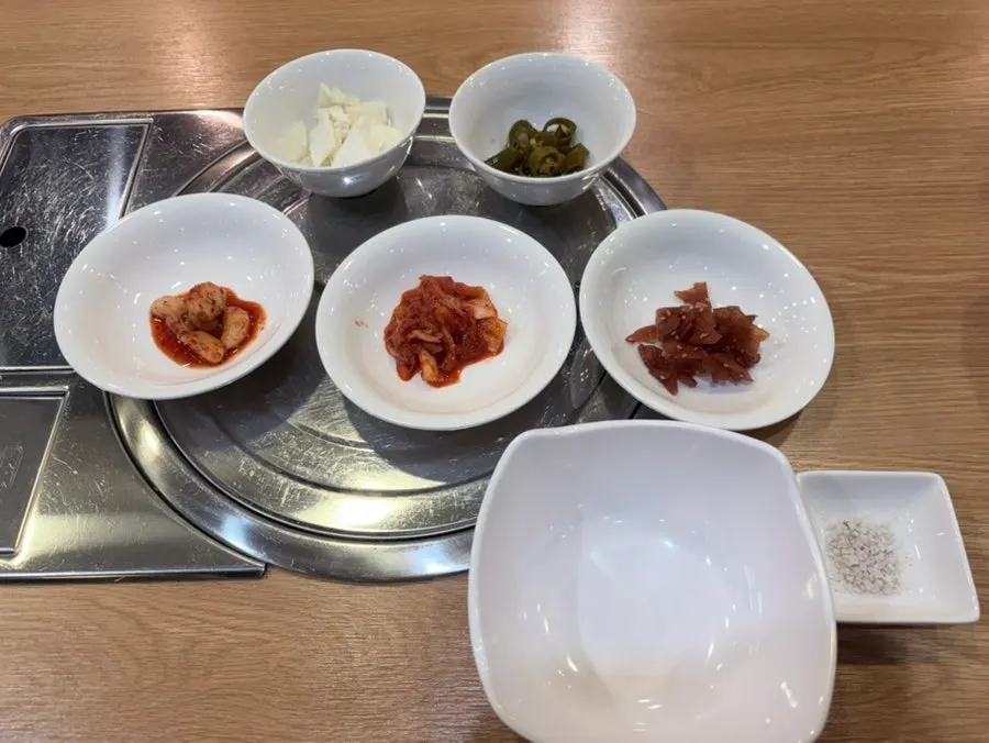 마삼계탕 뱅뱅사거리점 메뉴판