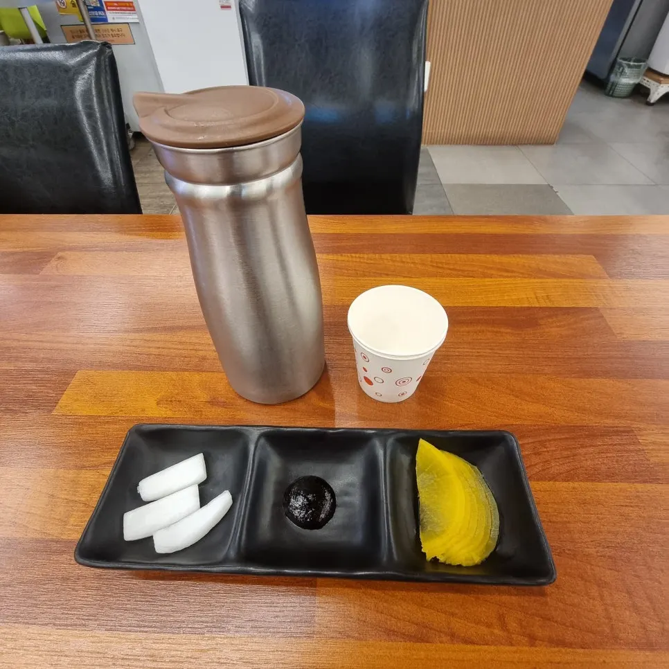 Table kiosk menu screen