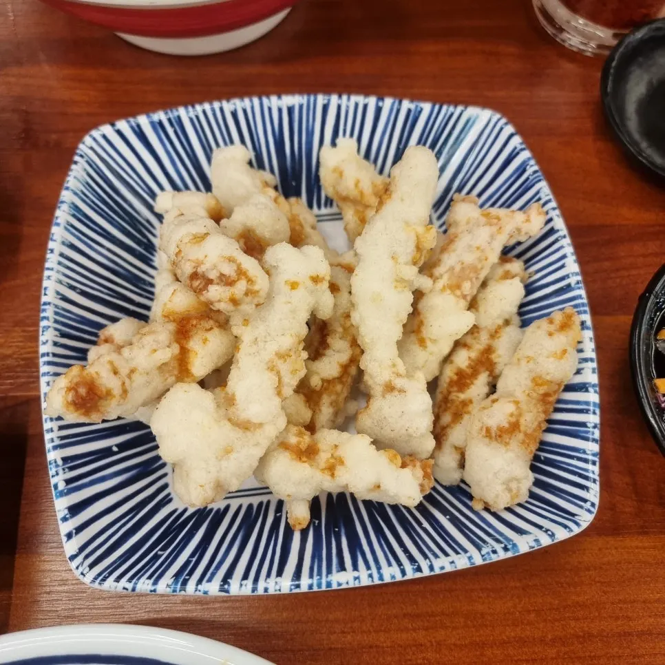 Mini tangsuyuk ordered as a side