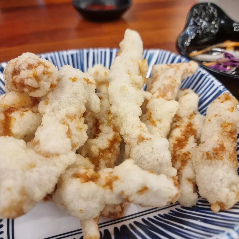 Tangsuyuk sauce served separately