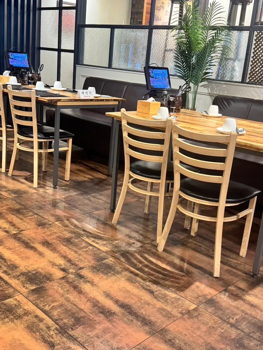 Course menu composition guide at Macheonchwi Daejeon Mannyeon branch