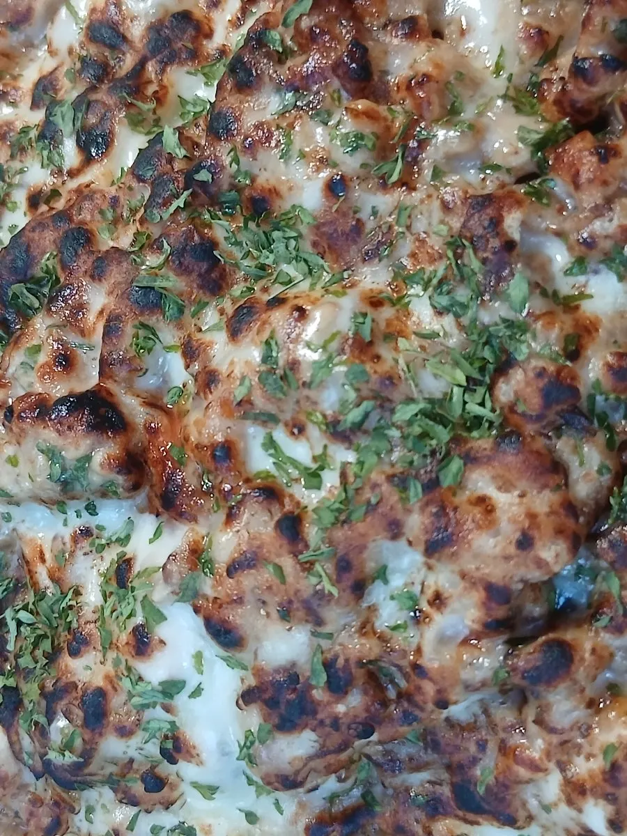 Nachos set up as a snack for drinking at home