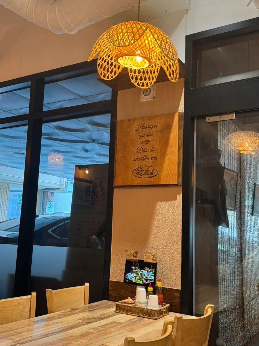 Spacious tables inside Madam Hao
