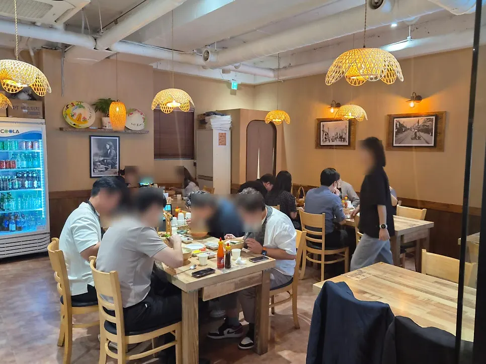Madam Hao's interior styled like a local Vietnamese restaurant