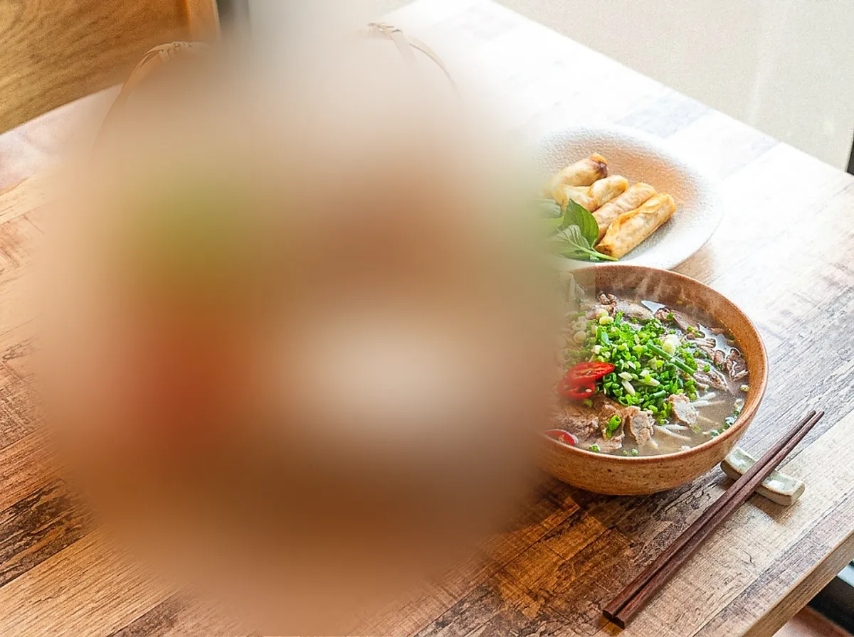 Madam Hao's beef brisket pho and bun cha set