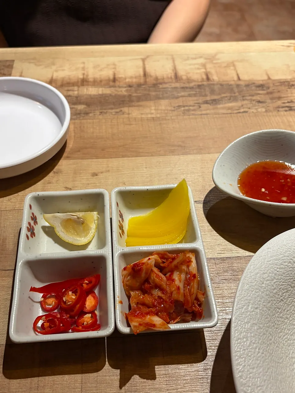쌀국수와 곁들이는 밑반찬