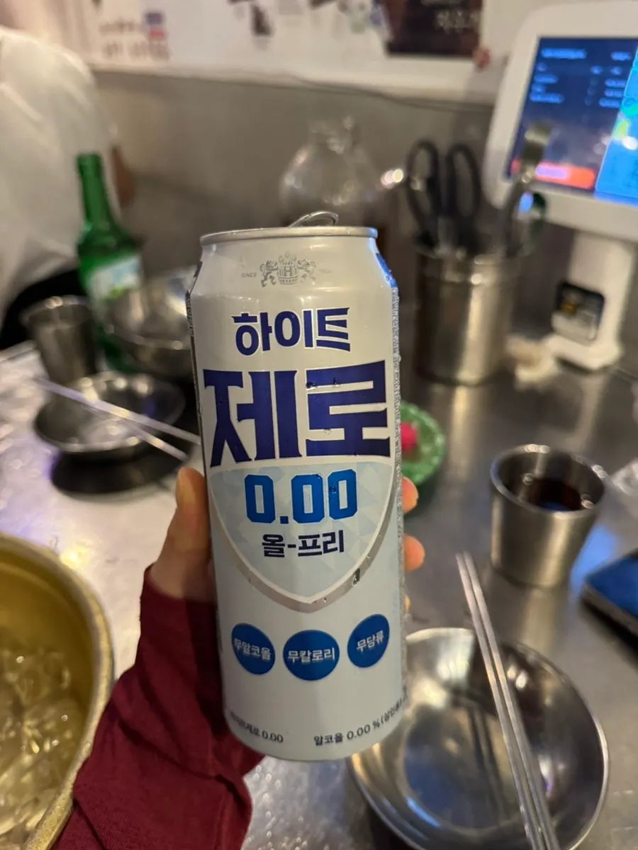 Ordered dishes and drinks on the table