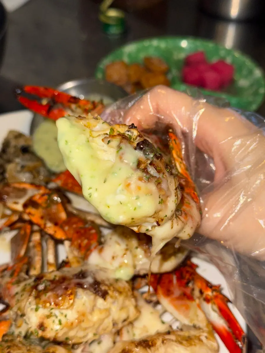 Crab meat picked out of the shell