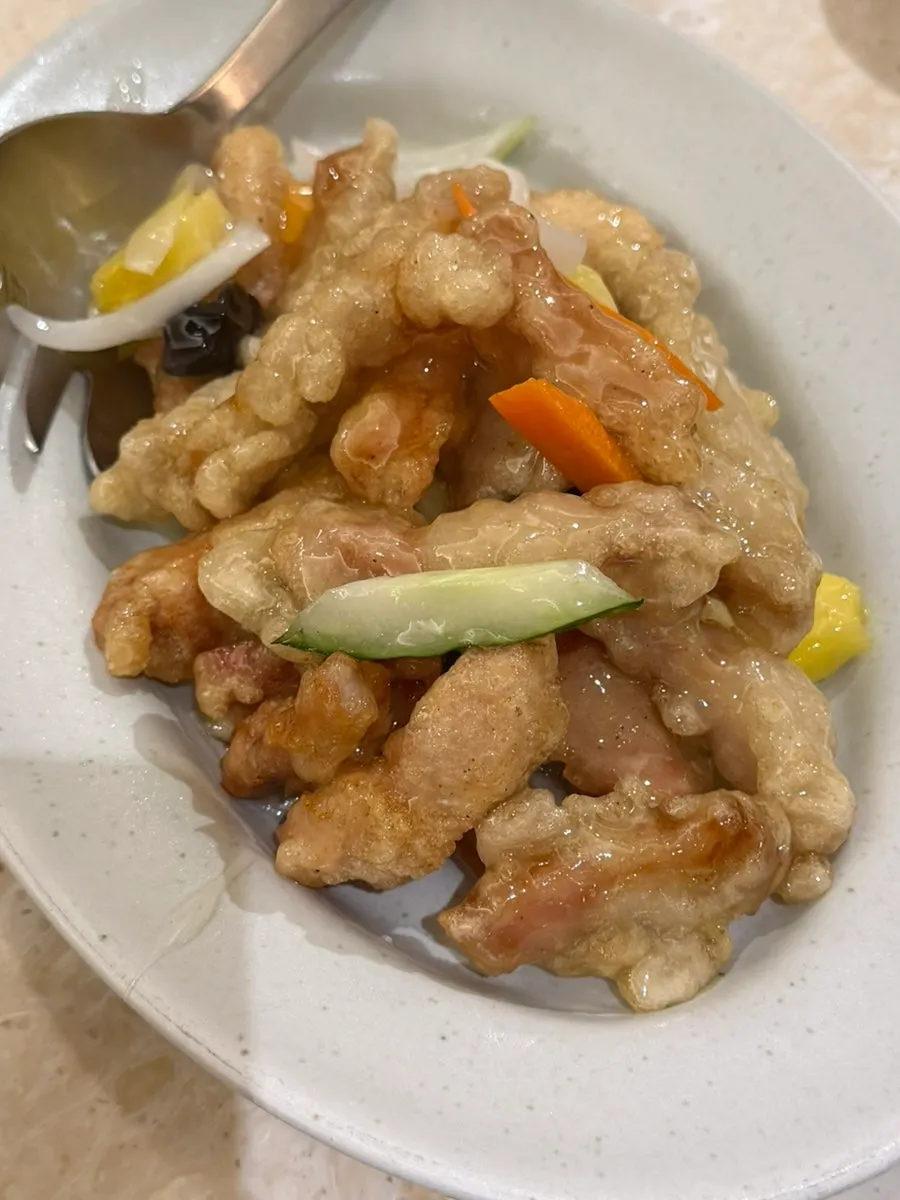 Full spread of Chinese dishes ordered at Maeranbang Gyodae Branch