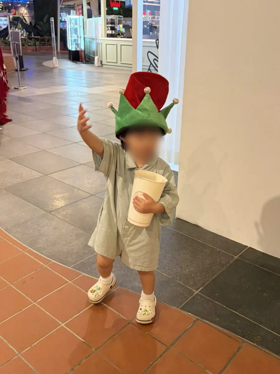 공연 전 대기하며 먹은 팝콘