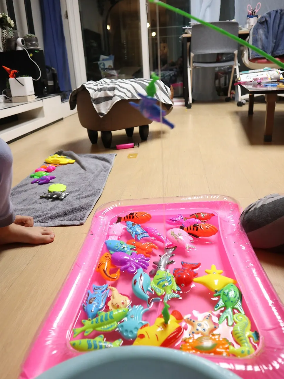 Catching fish with magnets
