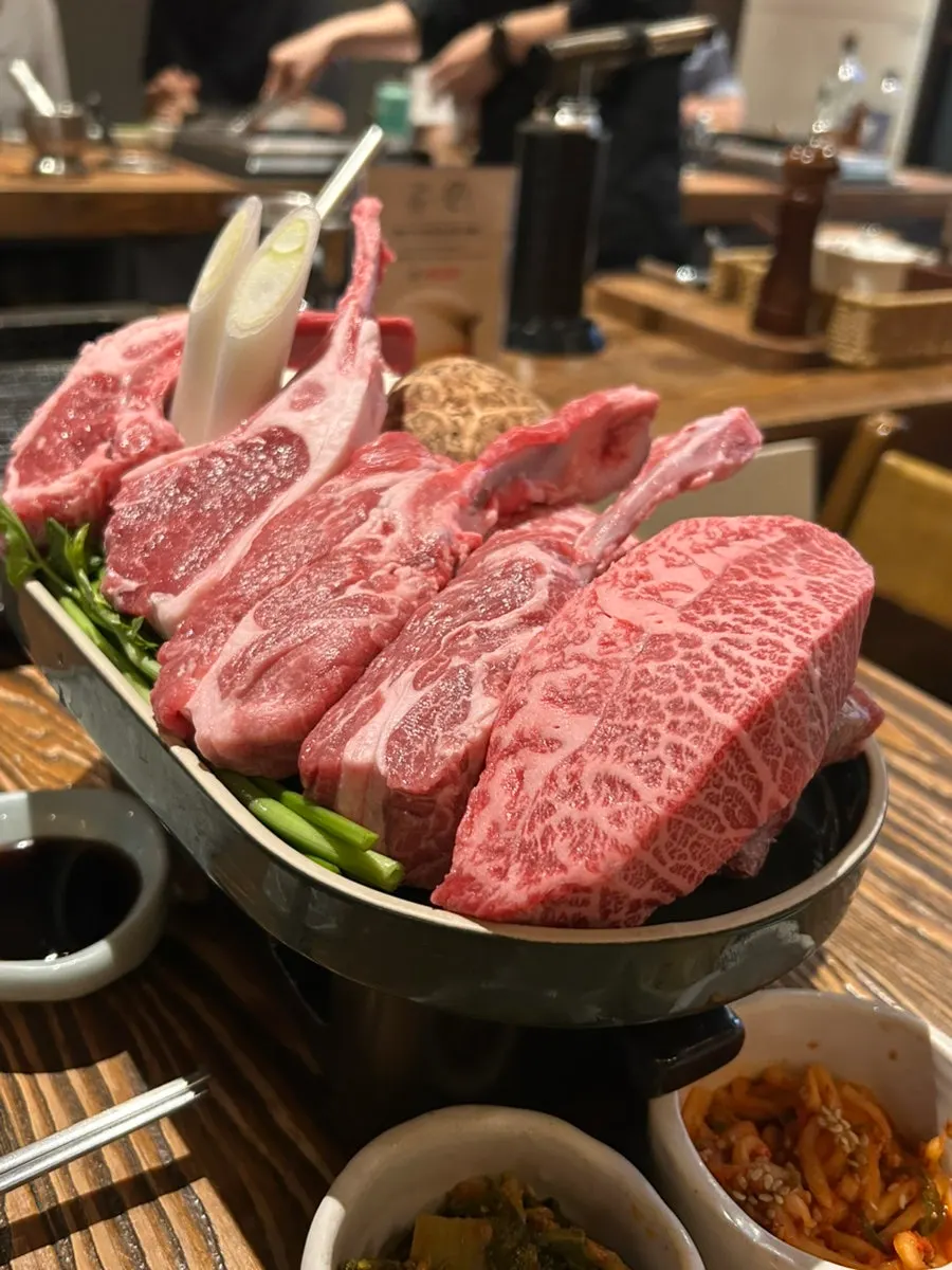 Beef and lamb set