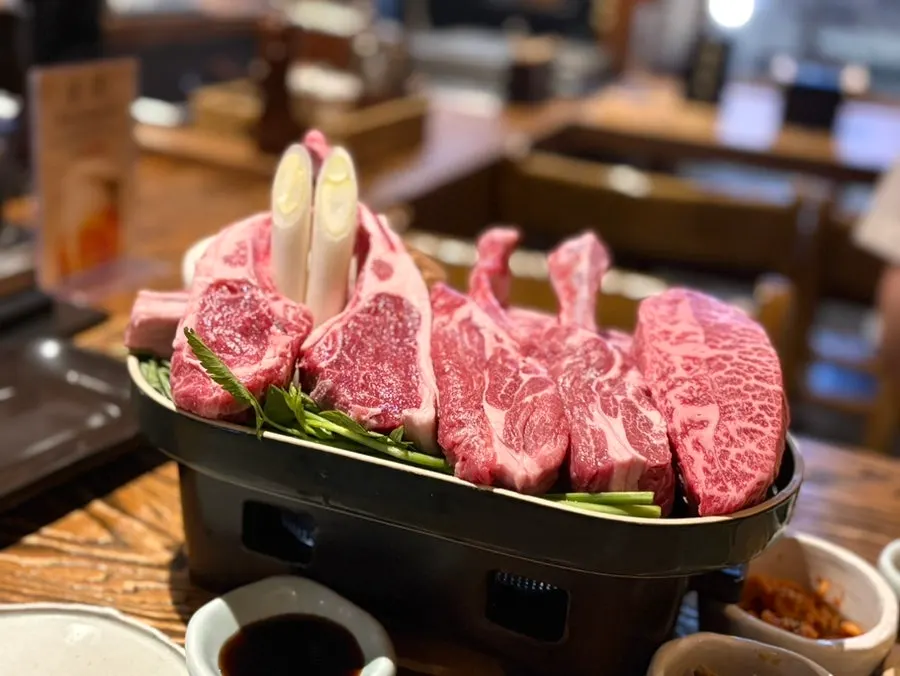 End of the meal at Nokji Magok Main Branch