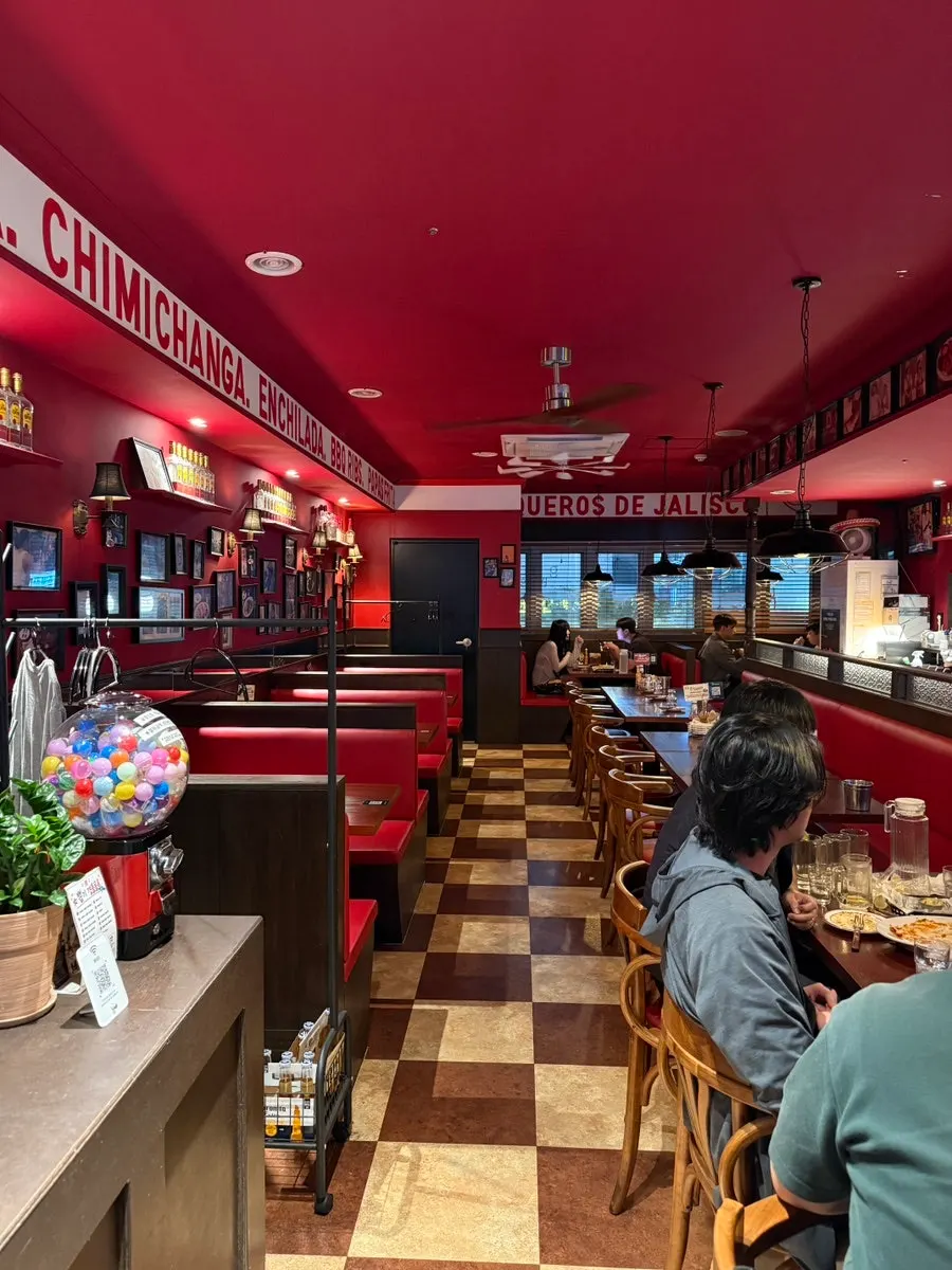 Interior of Taqueros Magok Main Branch