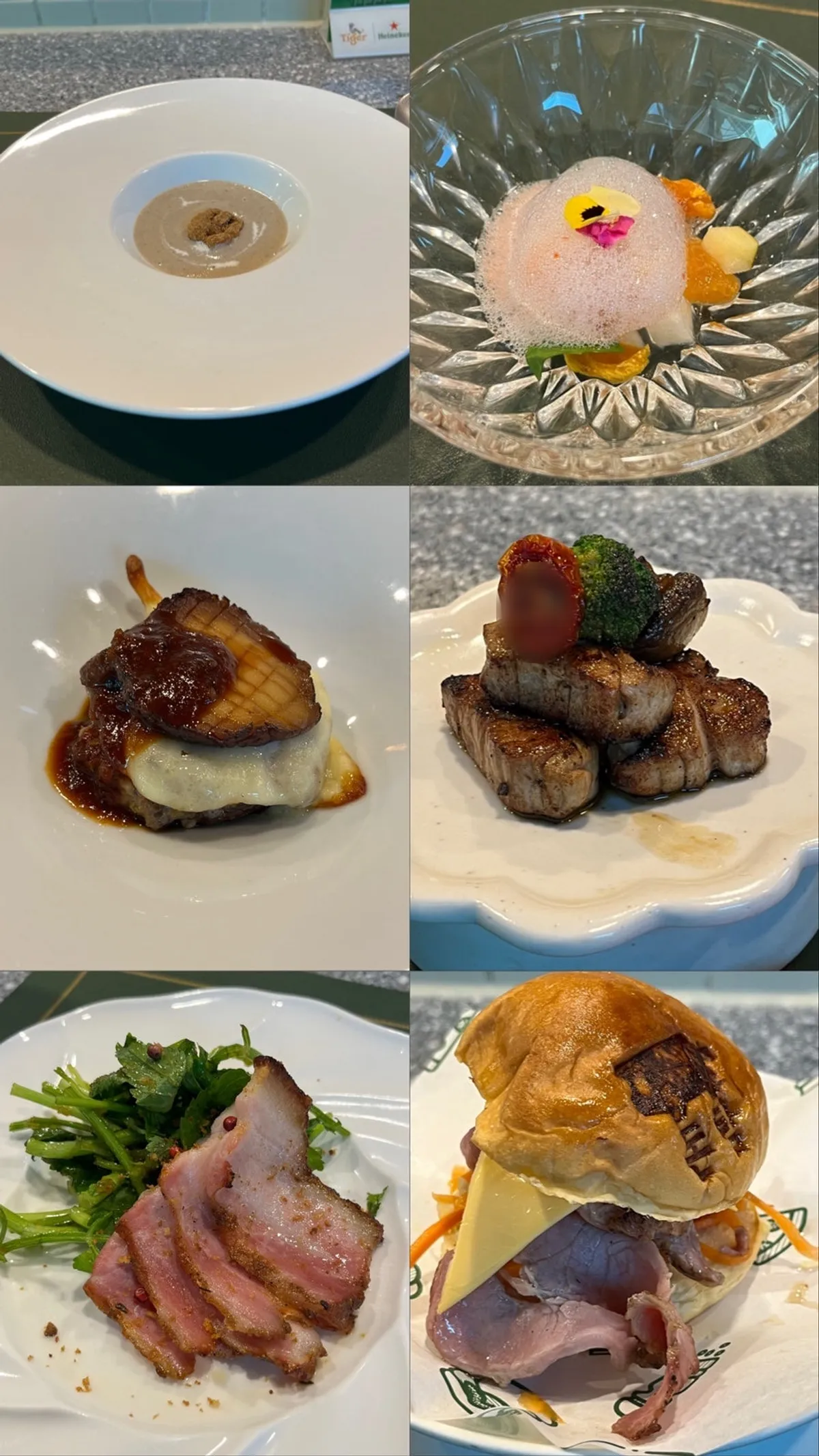 Dinner course dish at Don Tamguso, a tasting-menu restaurant near Magok Station