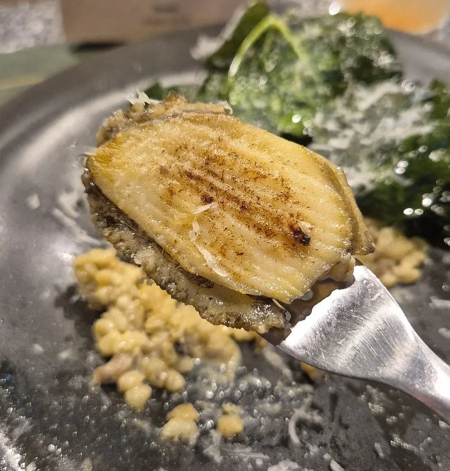 전복 리조또 한 스푼