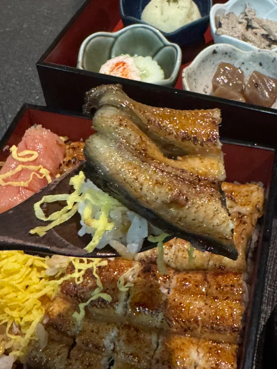 Seasoned eel rice bowl