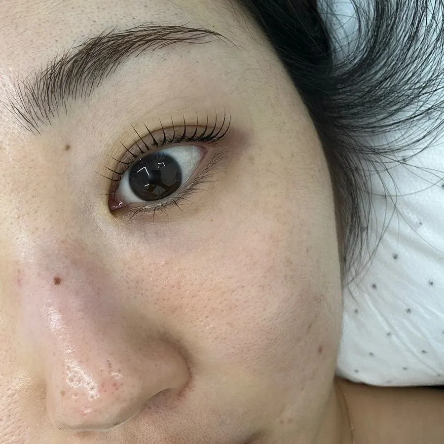 속눈썹펌 상담과 롯드 선별