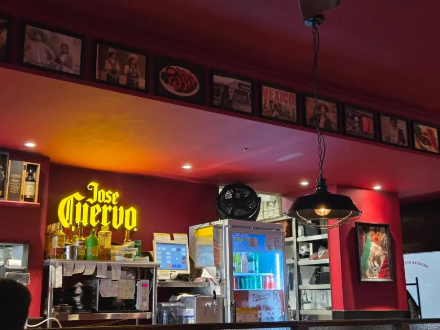 View of the Taqueros entrance