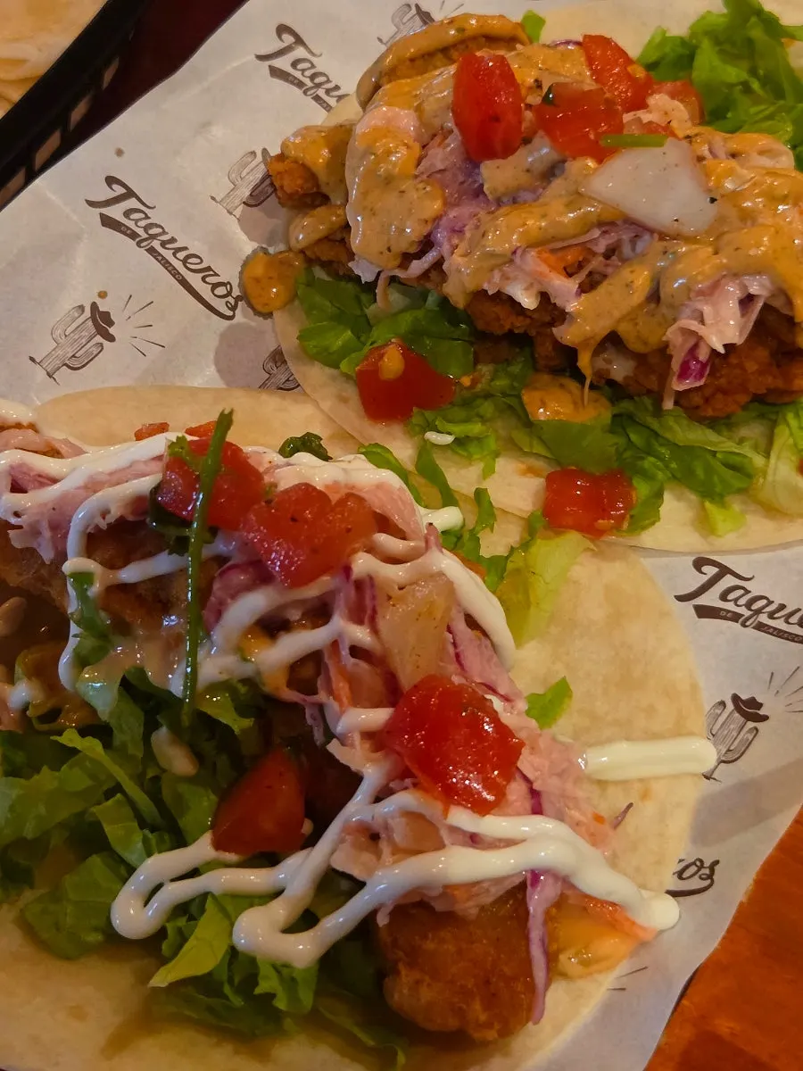 Taqueros Magok fajitas with refillable tortillas