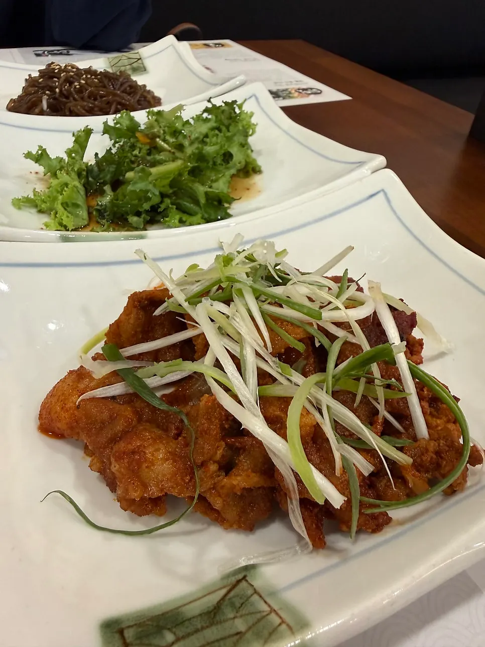 Neatly prepared basic side dishes