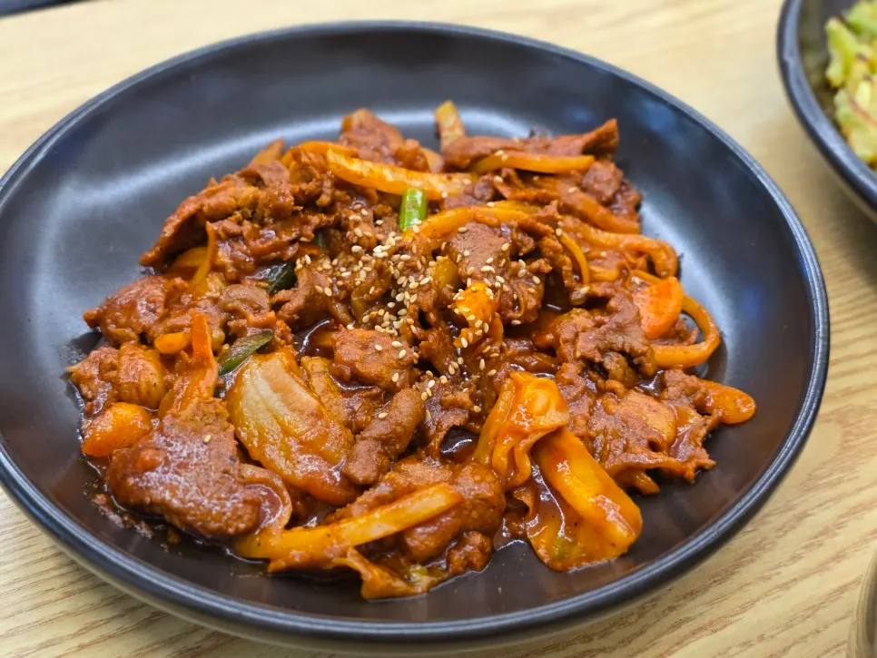 담백한 호박채전 사진