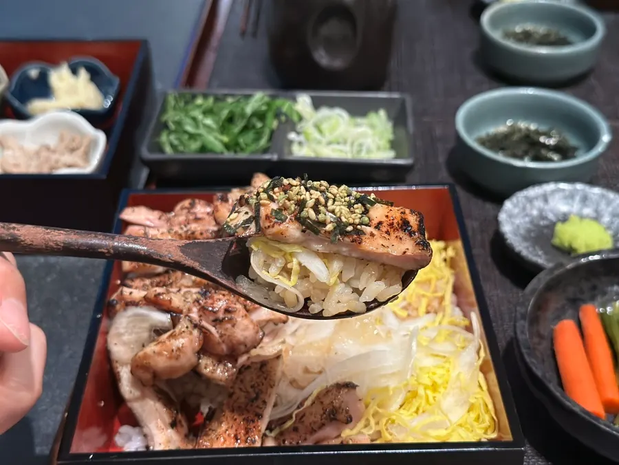 Charcoal aroma and ochazuke at Una Magok hitsumabushi in Magok