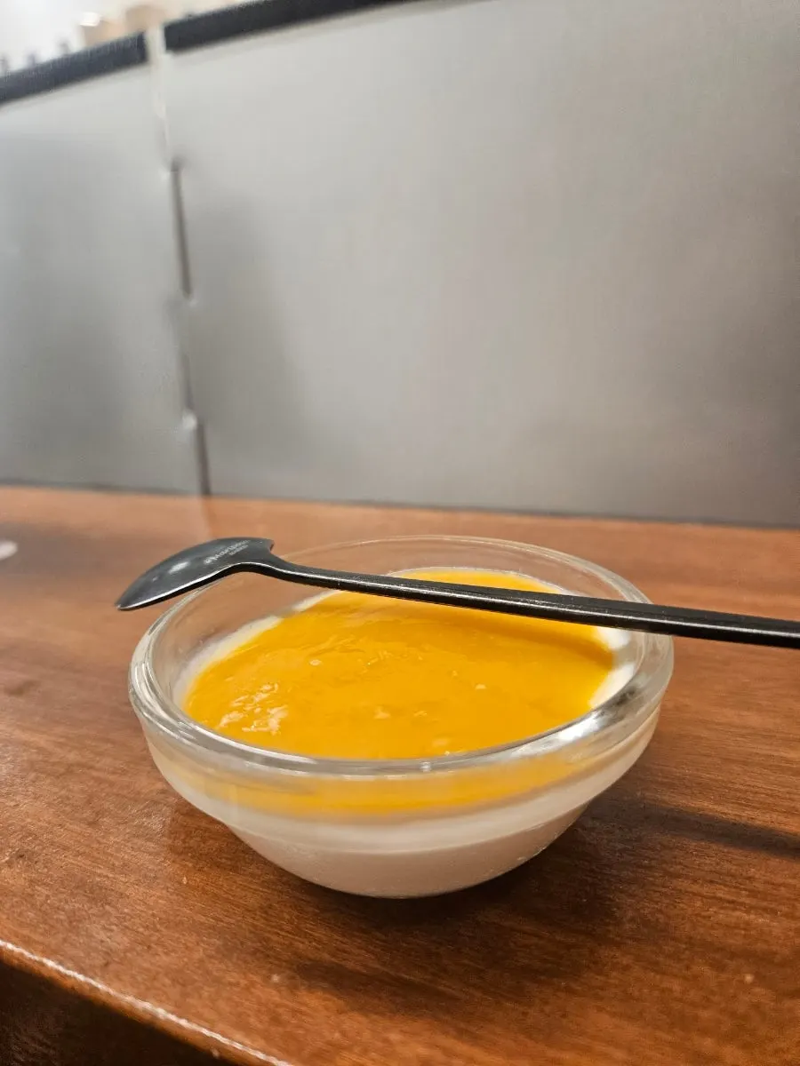 크림치즈와 단호박무스 디저트
