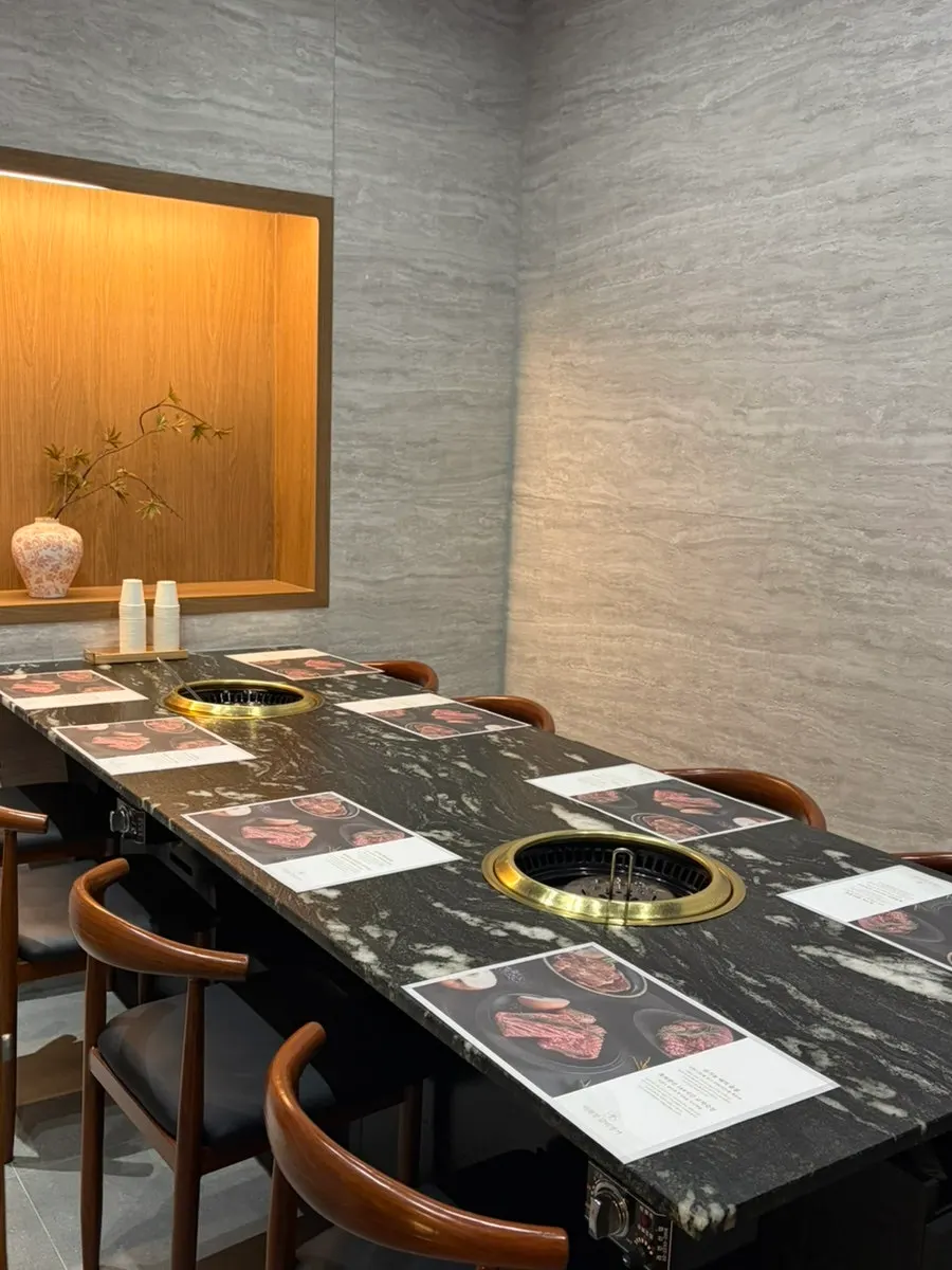 Private room for group gatherings